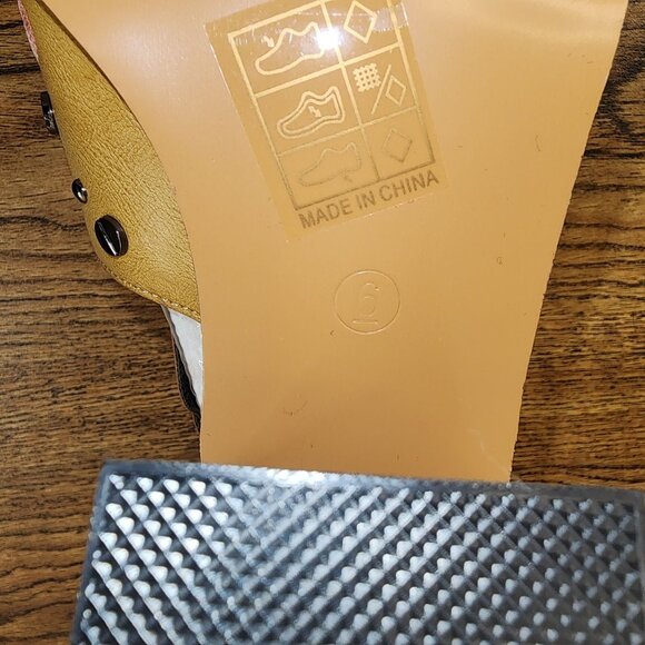 Embroidered Chunky Block Heel Boot with Adjustable Buckle - Picture 9 of 13